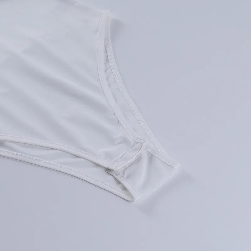 Aria One-Shoulder Bodysuit - Montfash