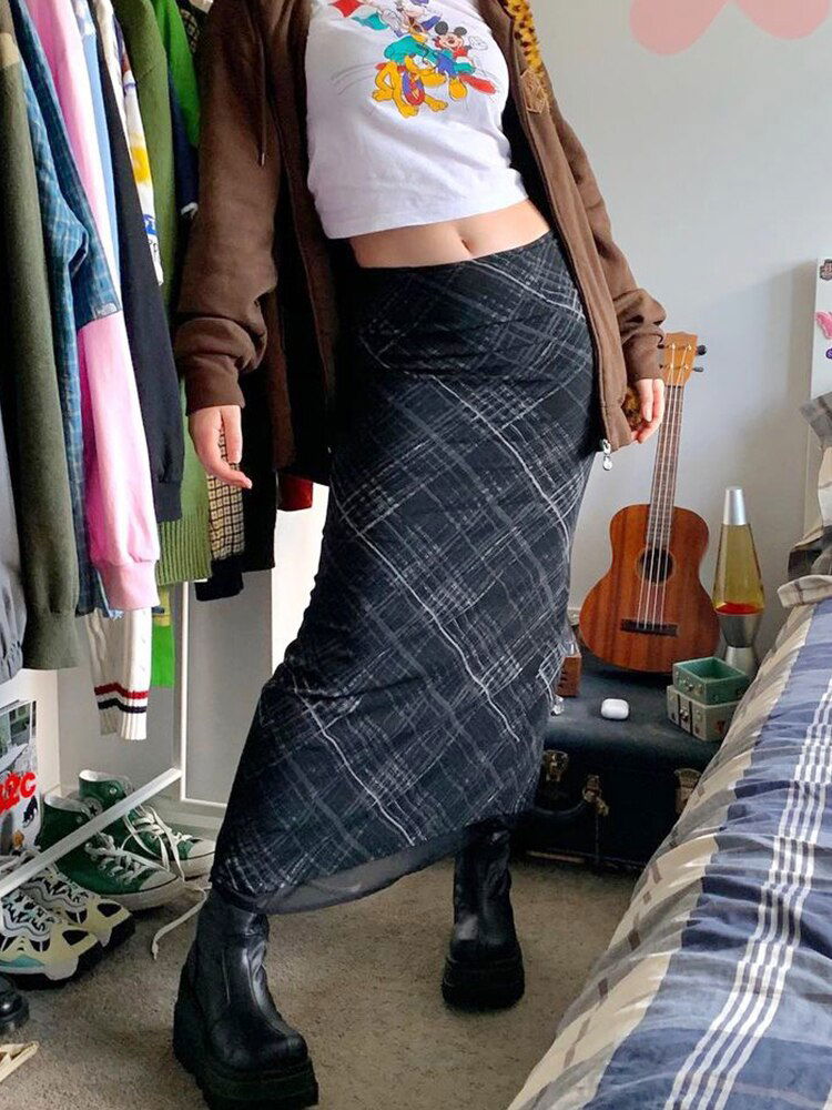 Ashley Retro Y2k Skirt - Montfash