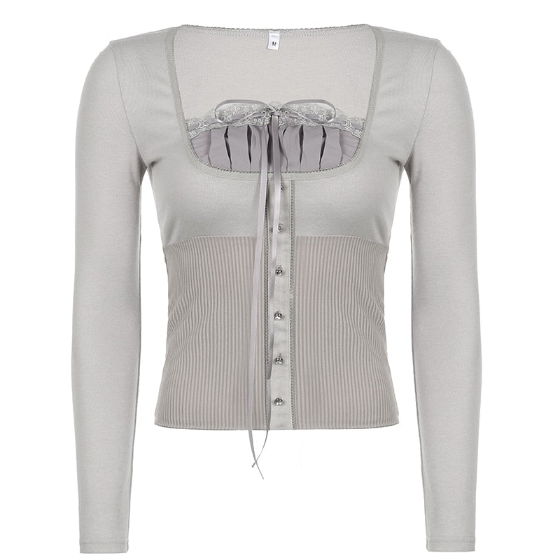 Daisy Long Sleeve Tee - Montfash