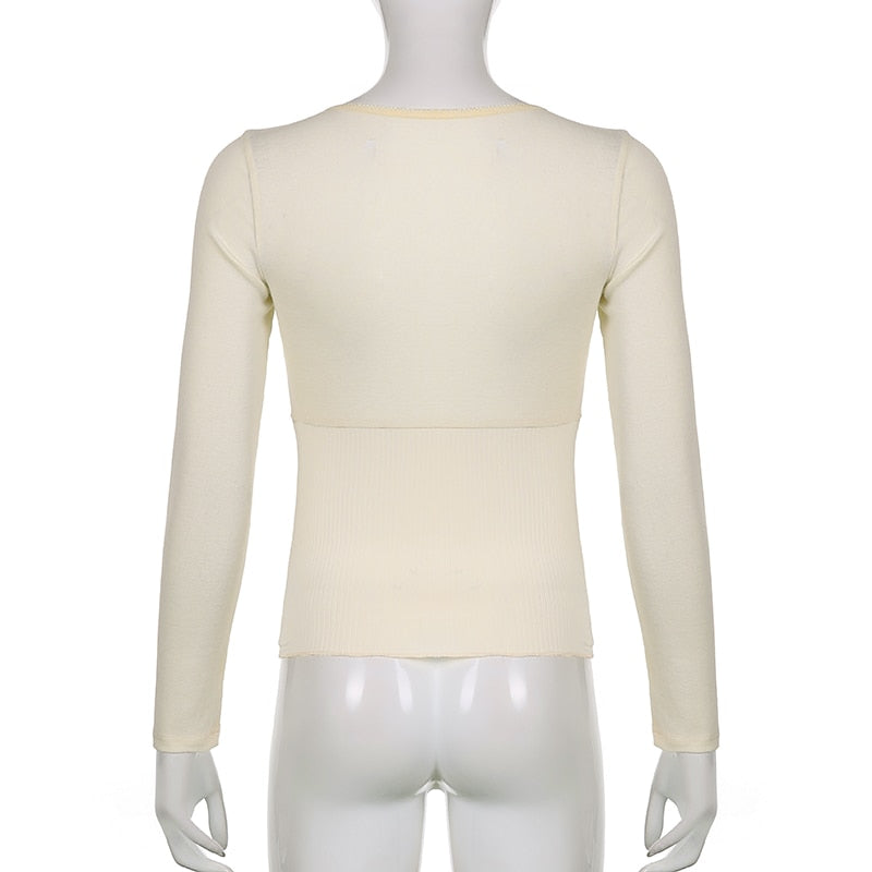 Daisy Long Sleeve Tee - Montfash