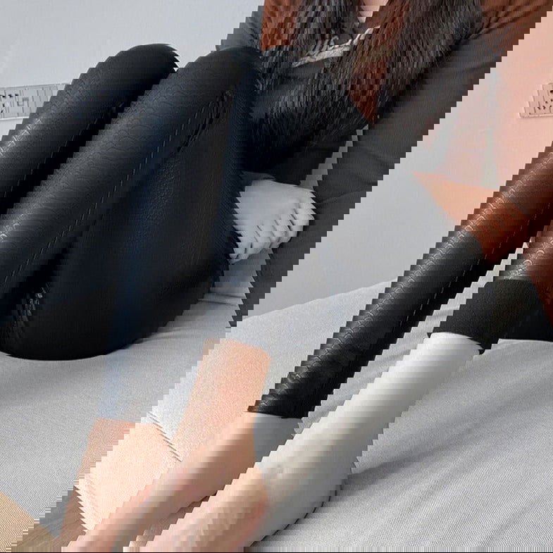 Emily PU Leggings - Montfash