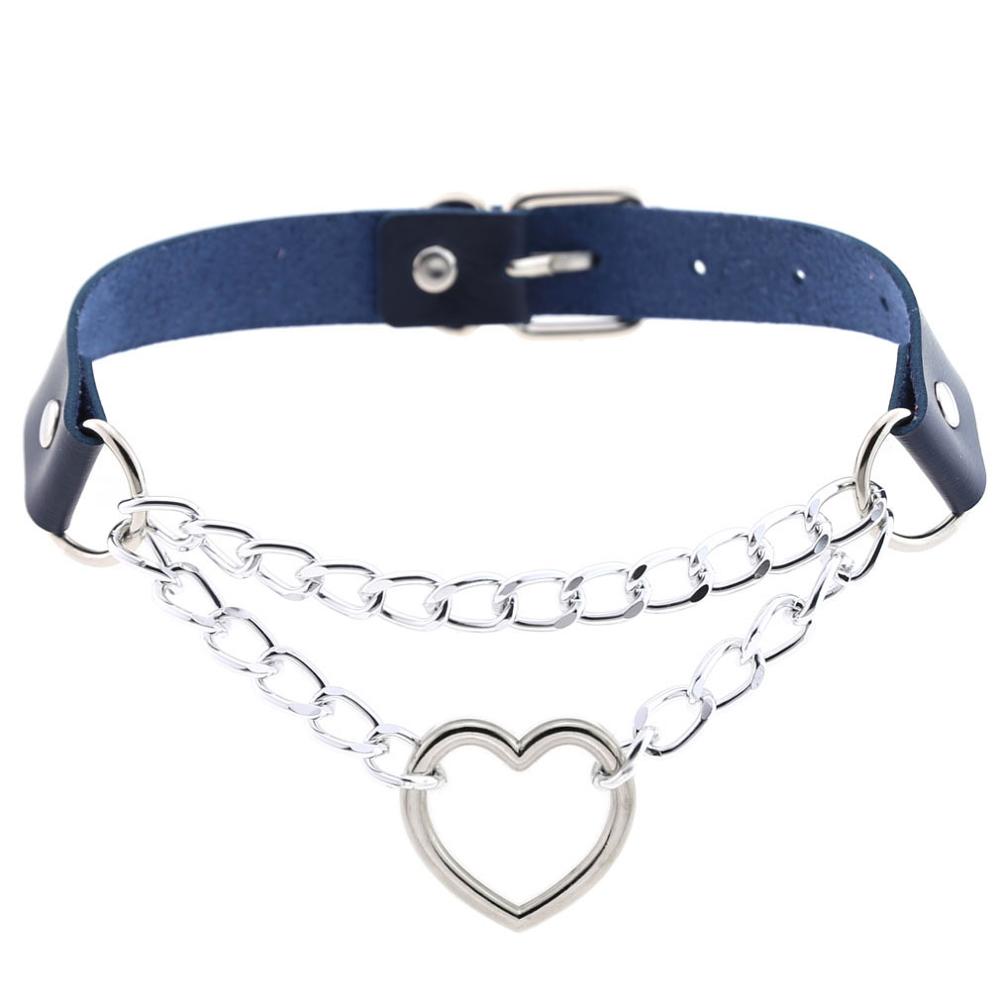 Heart Chain Choker - Montfash