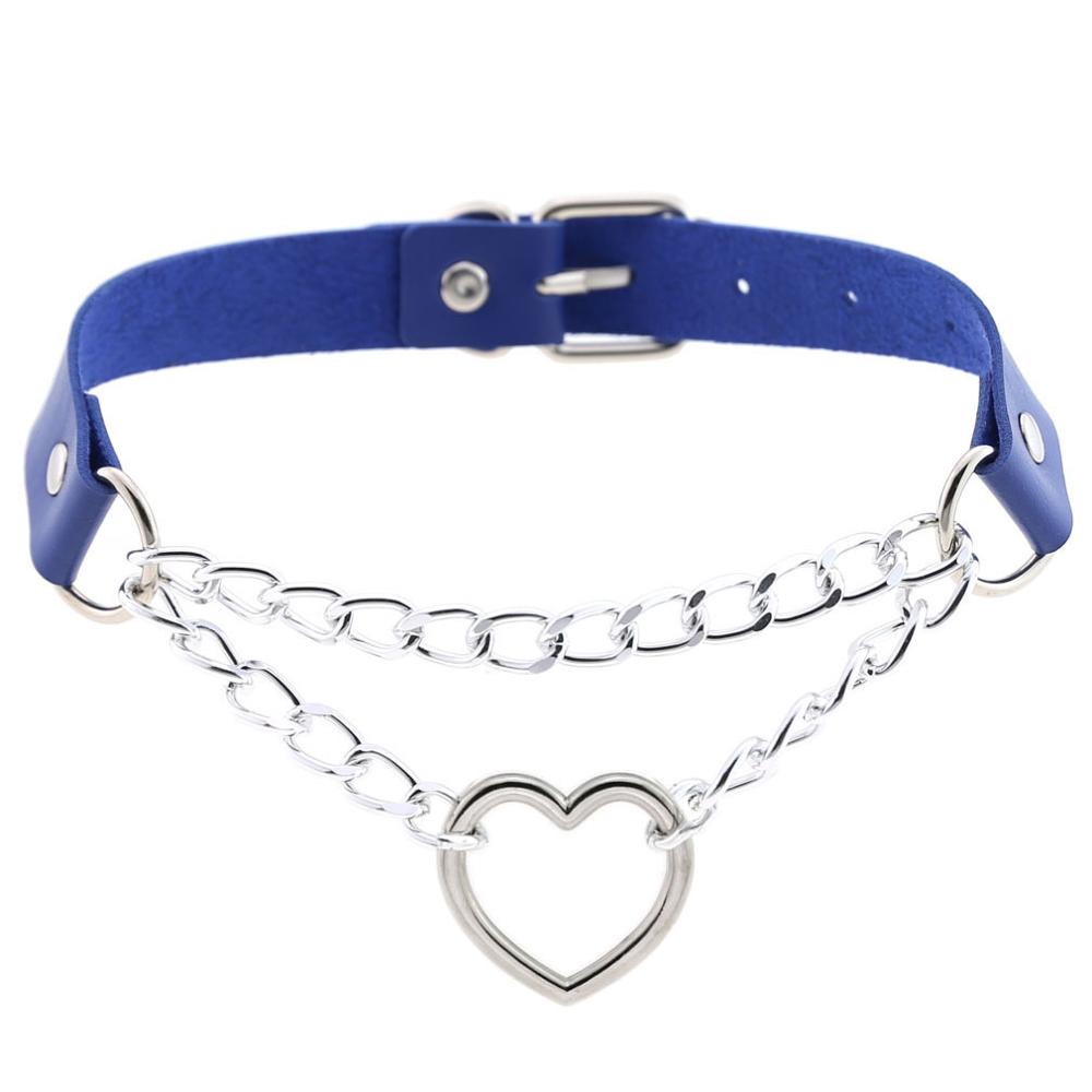 Heart Chain Choker - Montfash