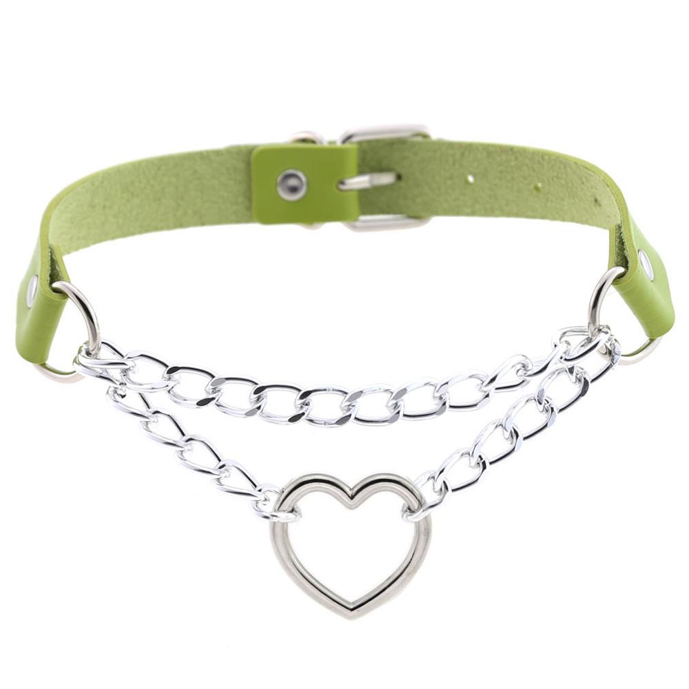 Heart Chain Choker - Montfash