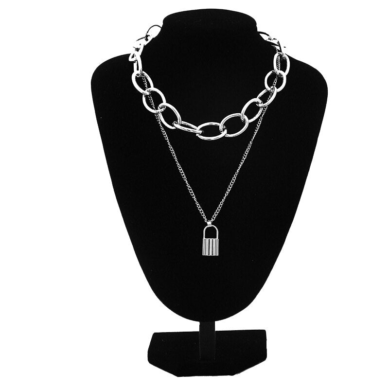 Heart Chain Necklace - Montfash