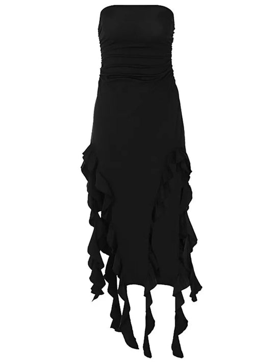 Lila's Ruffles Dress - Montfash