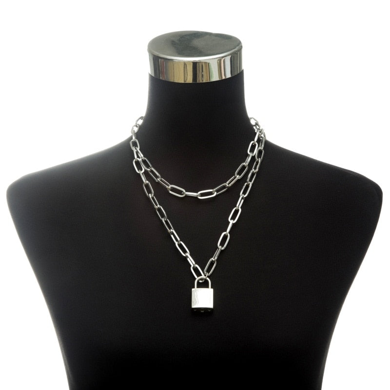 Lock Necklace - Montfash