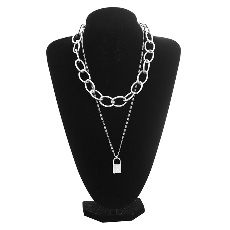 Lock Necklace - Montfash