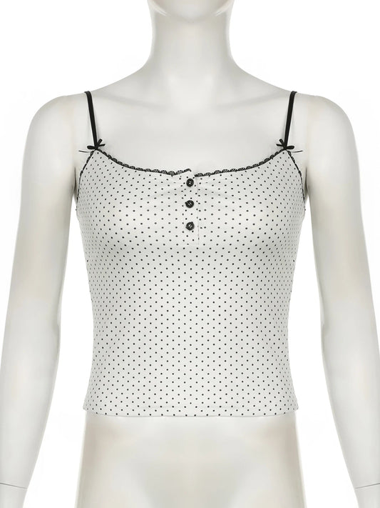 Mia Dot Printed Camisole - Montfash