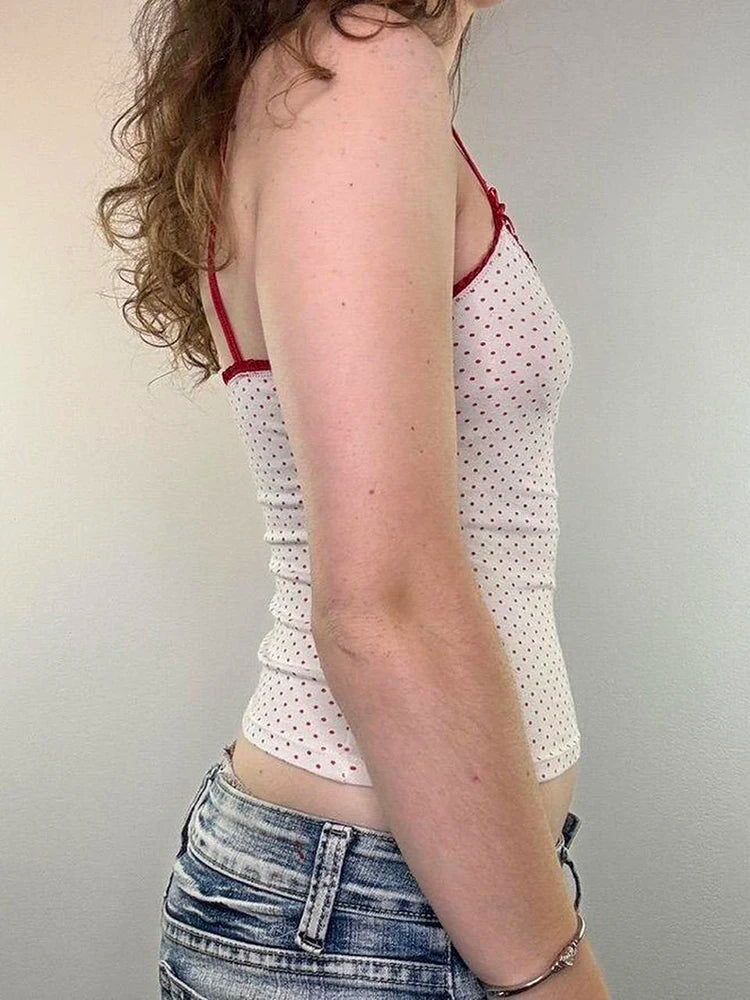 Mia Dot Printed Camisole - Montfash