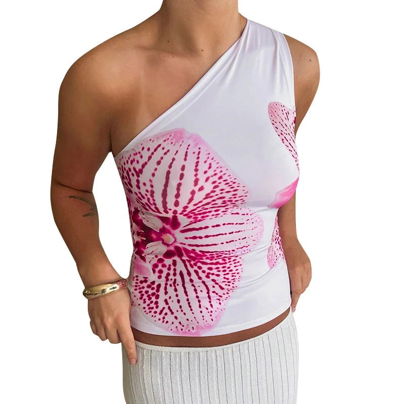 Mia Floral Print Tank Top - Montfash