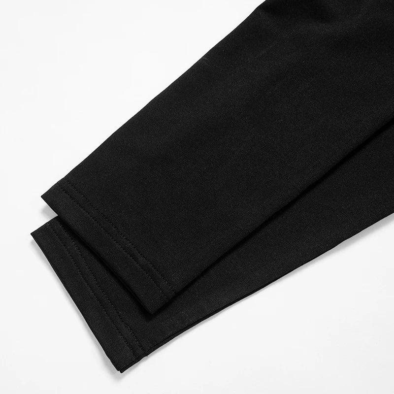 Noir Illusion Maxi Dress - Montfash