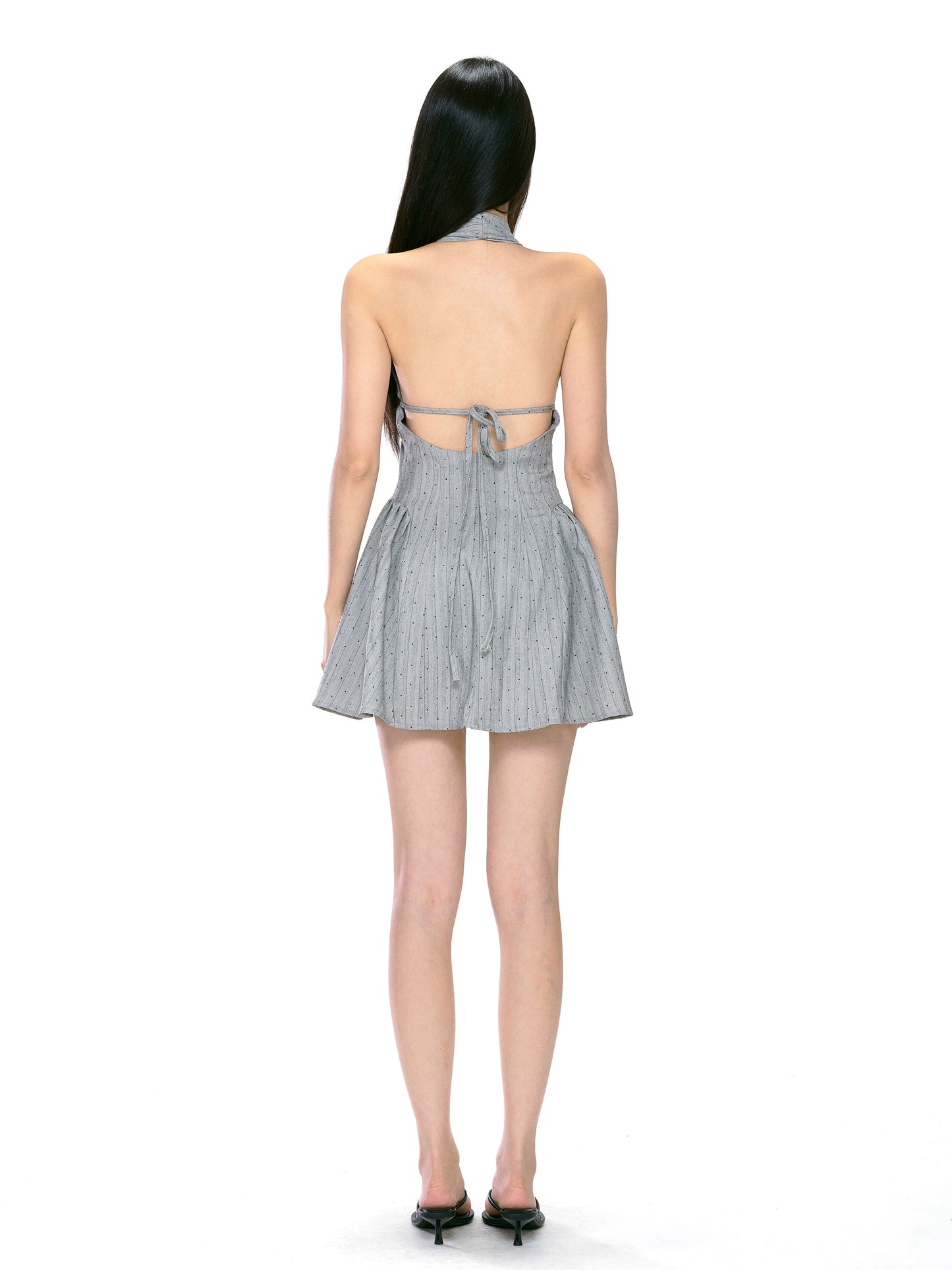 Lola Pleated Mini Dress