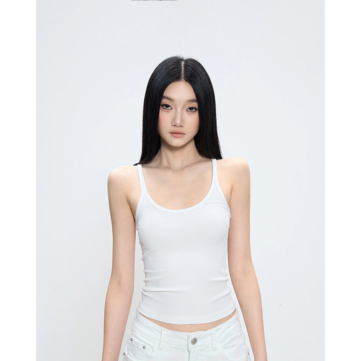 Suhwa Ribbed Basic Tank Top