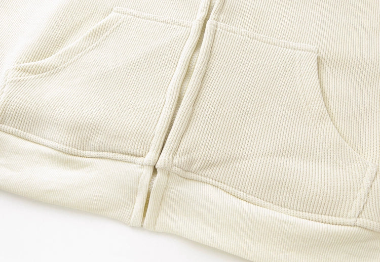 Stellar Graphic Corduroy Zip Hoodie