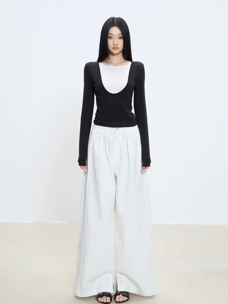 Liora Layered Scoop Top