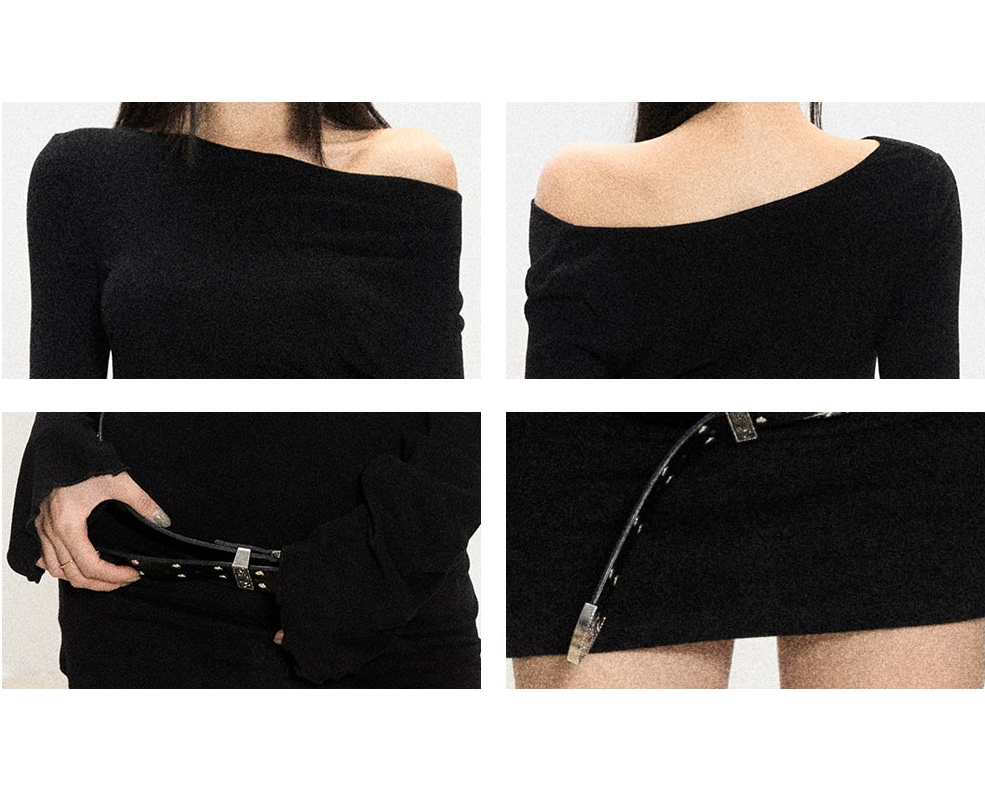 Aline Off-Shoulder Bodycon Dress