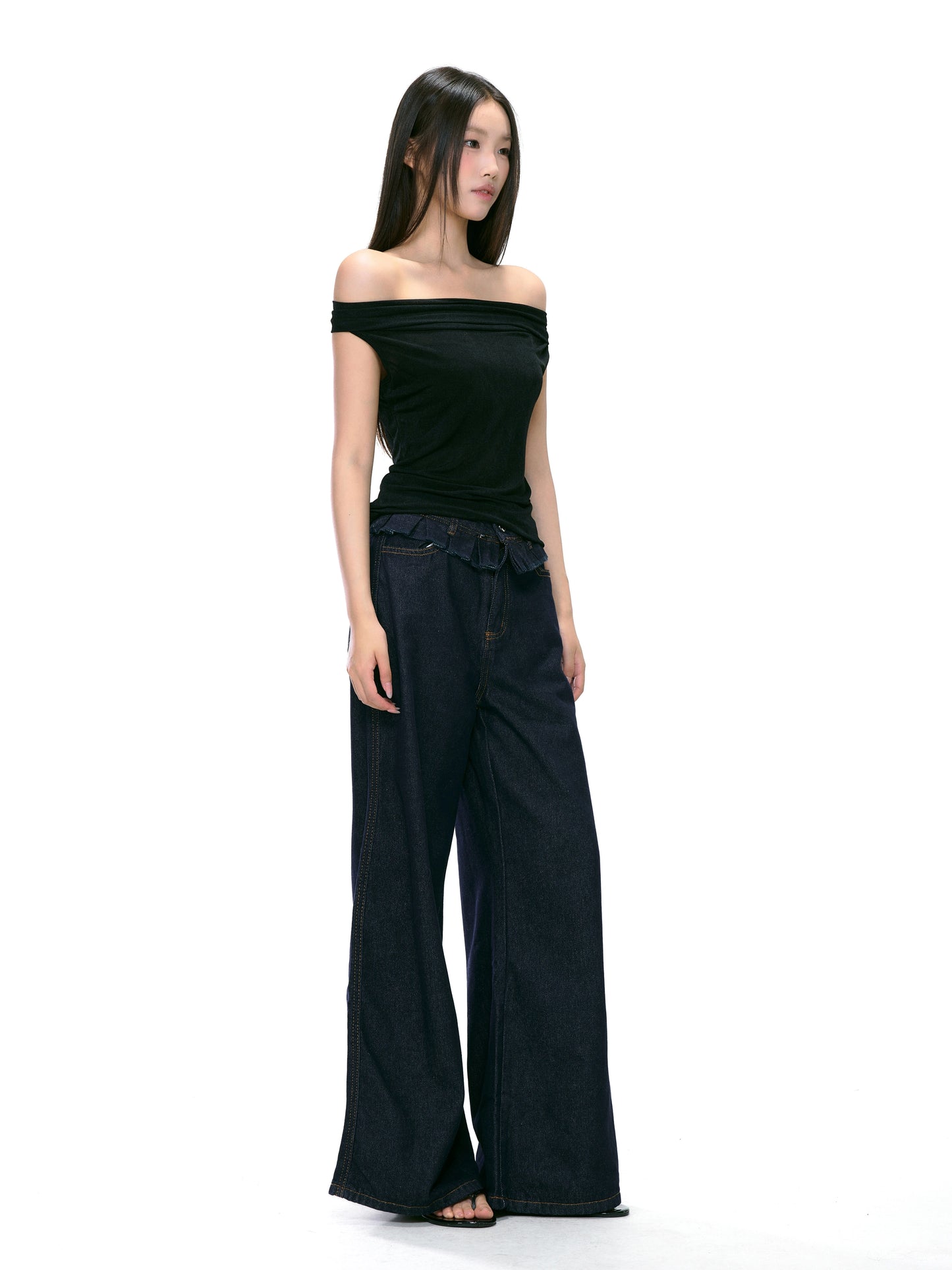 Roux Wide-Leg Jeans