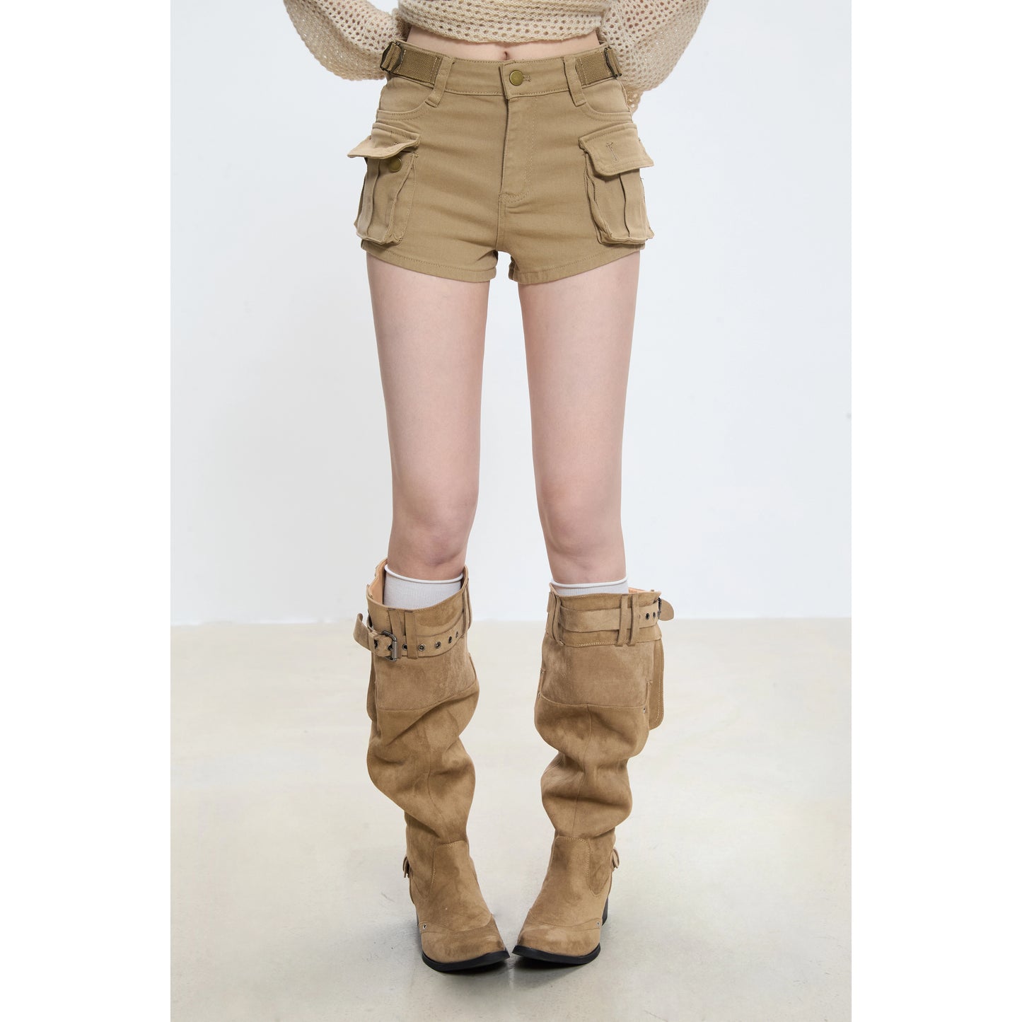 Rhea Utility Pocket Shorts