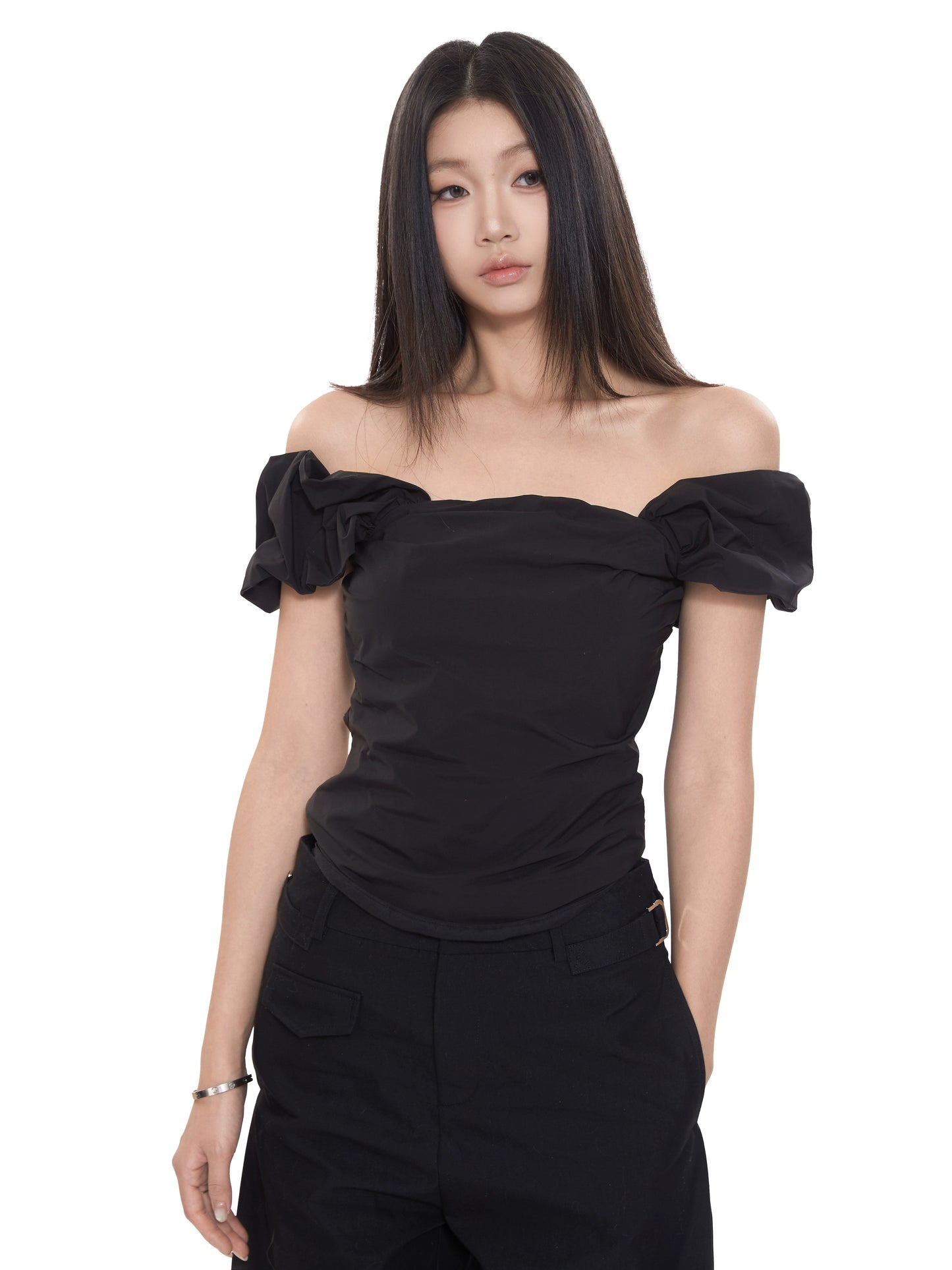 Vera Off-Shoulder Bow Top