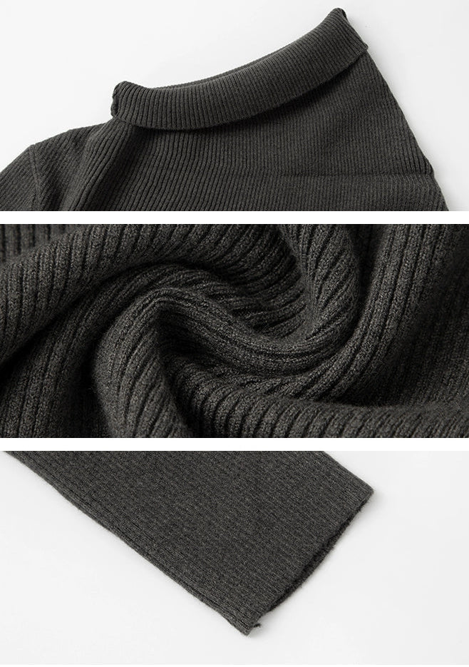 Anna Asymmetrical Knit Sweater