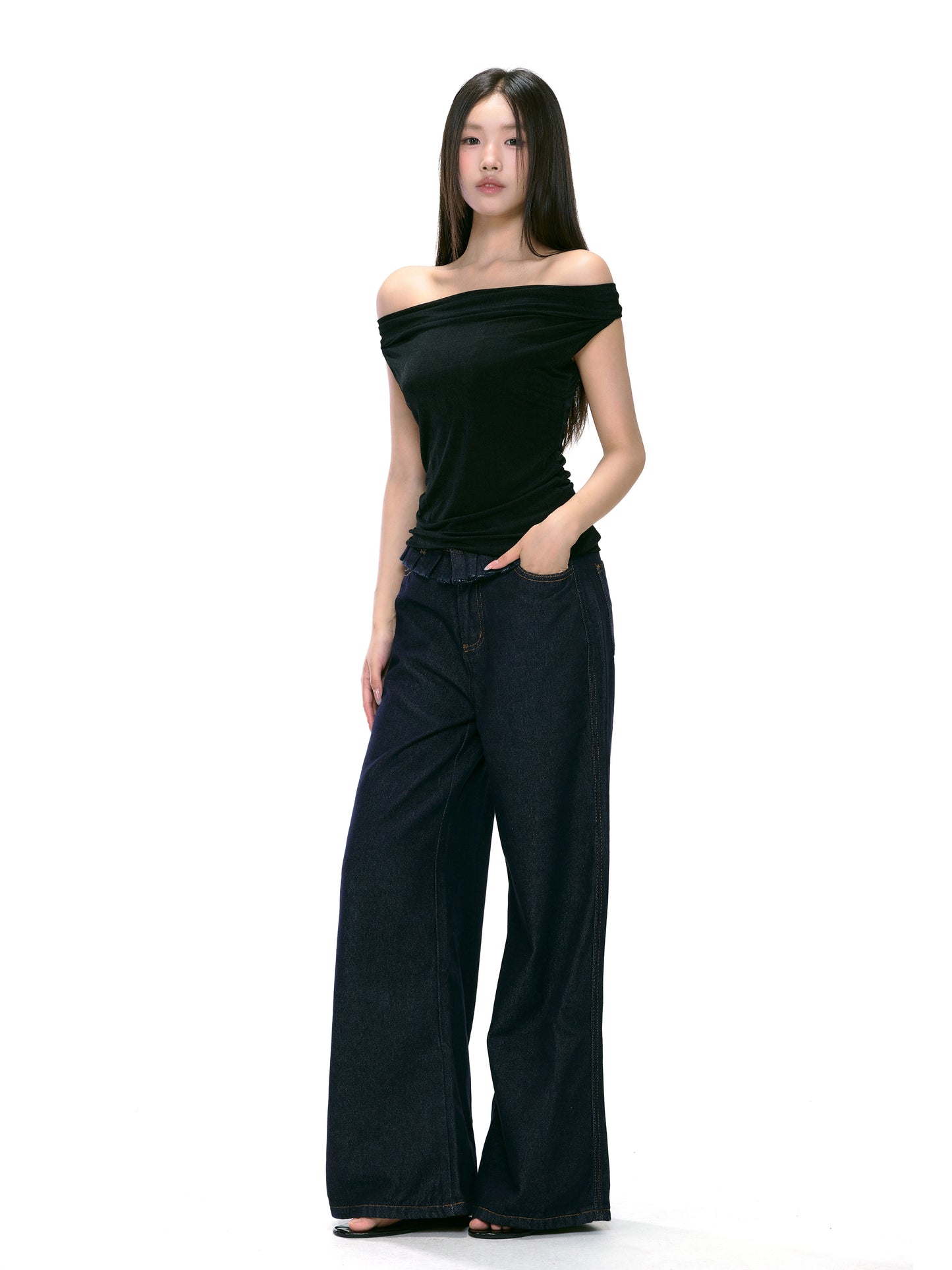 Roux Wide-Leg Jeans