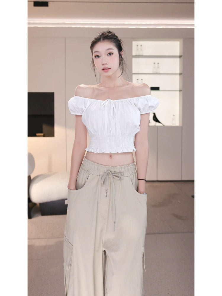 Kaia Drawstring Cargo Pants