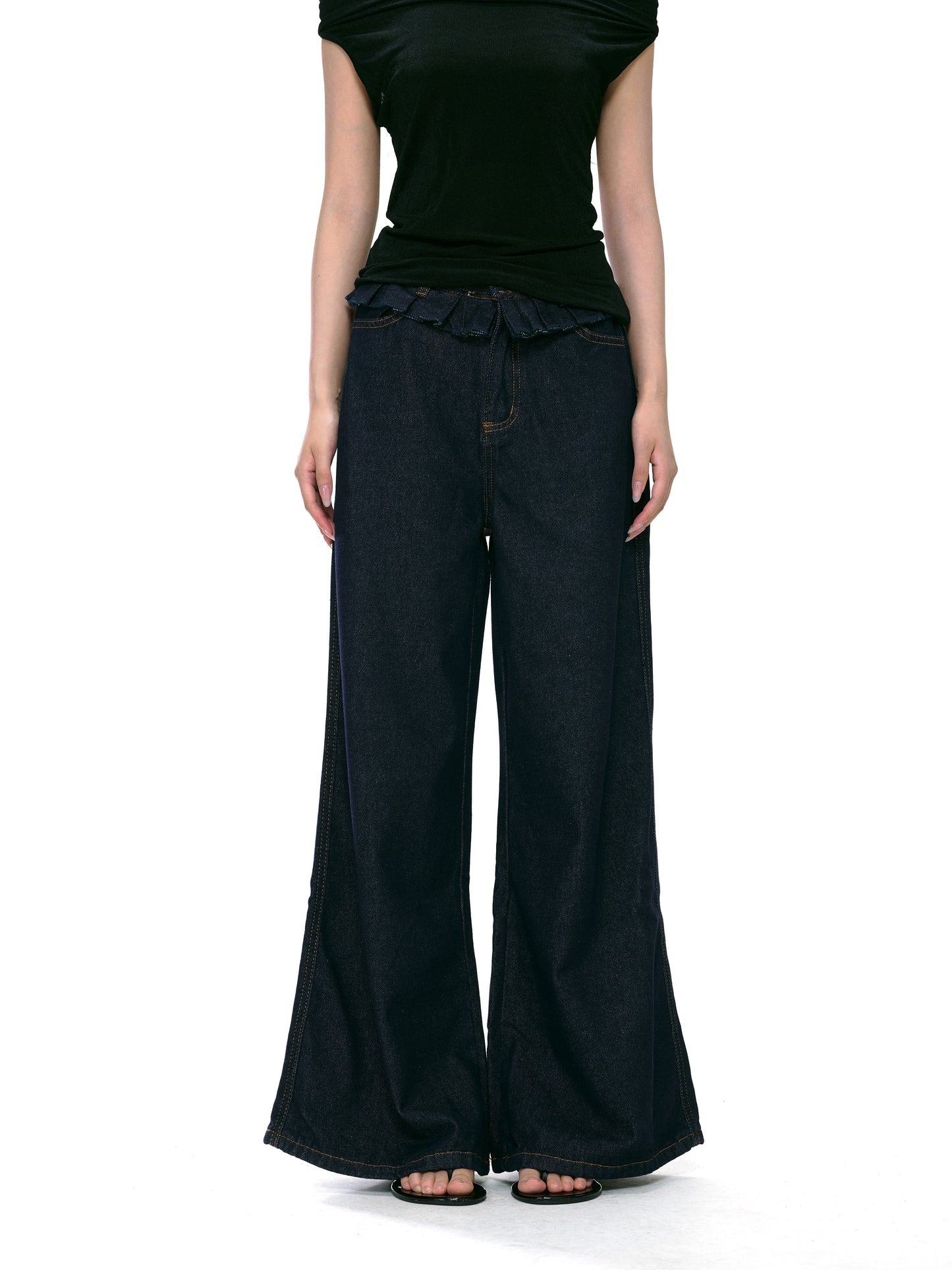 Roux Wide-Leg Jeans