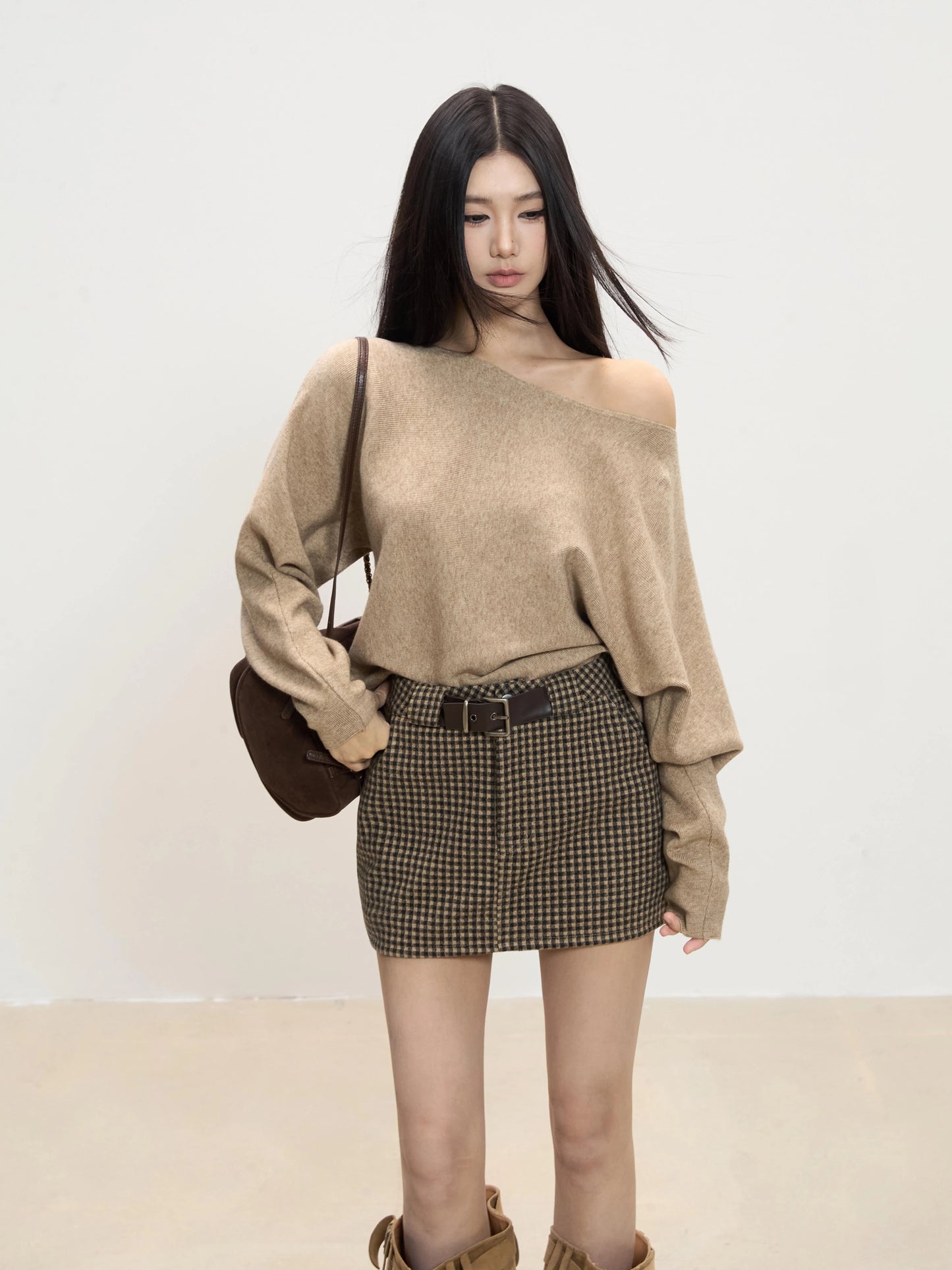 Arden Off-Shoulder Knit Sweater