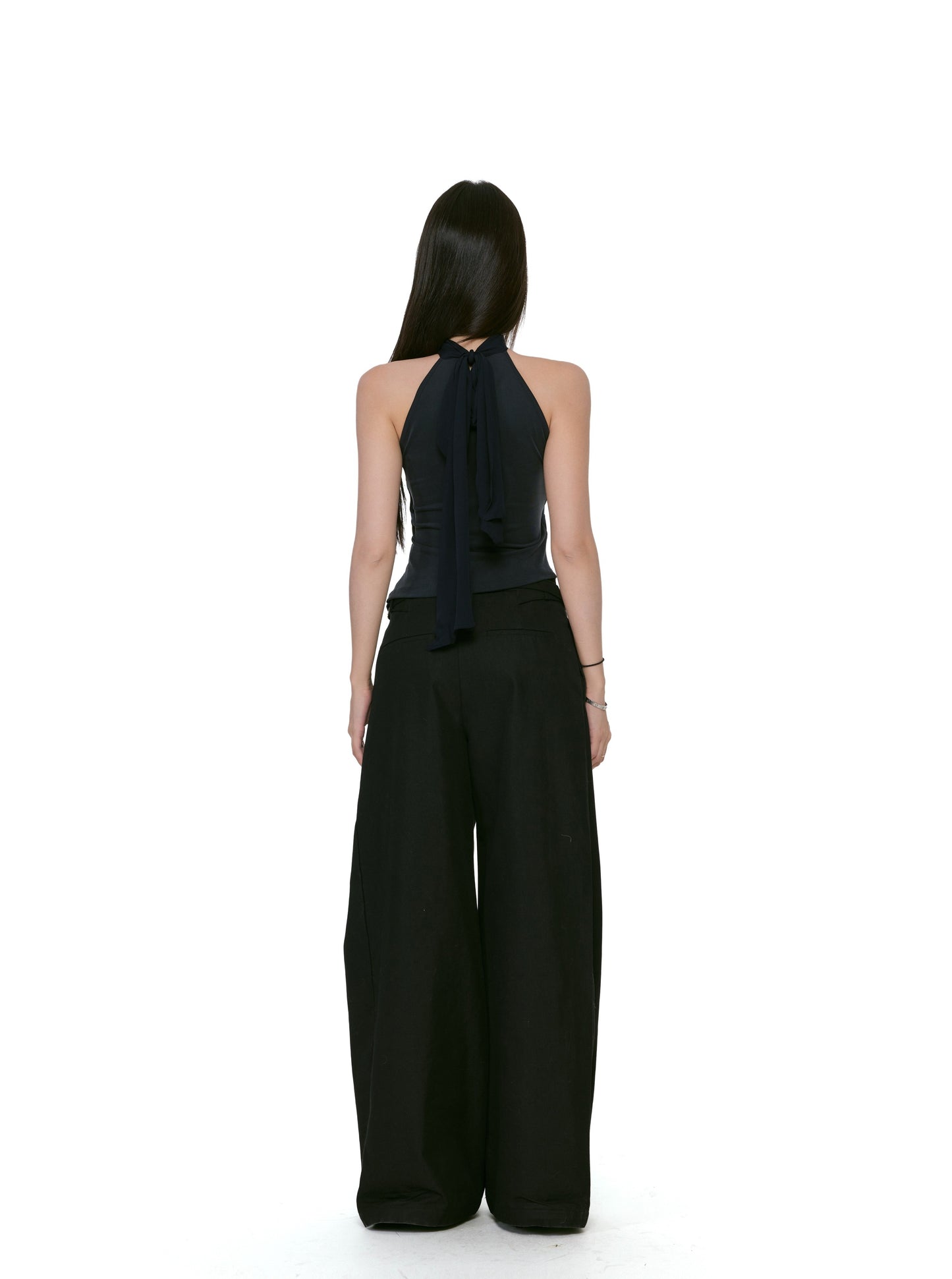 Nerina Draped Asymmetrical Top