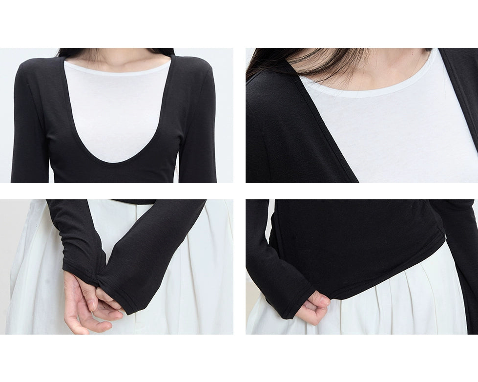 Liora Layered Scoop Top