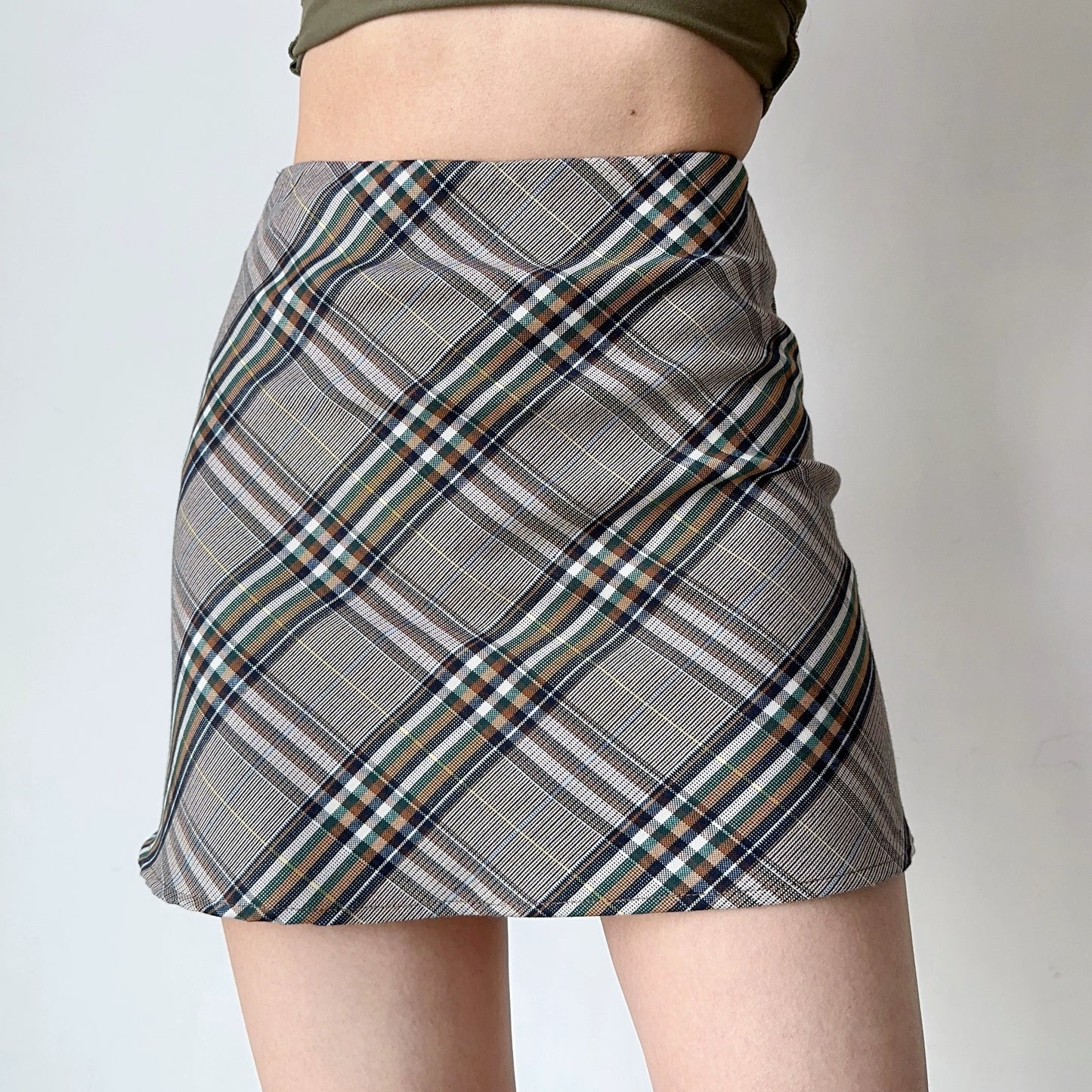 Nina A-Line Mini Skirt