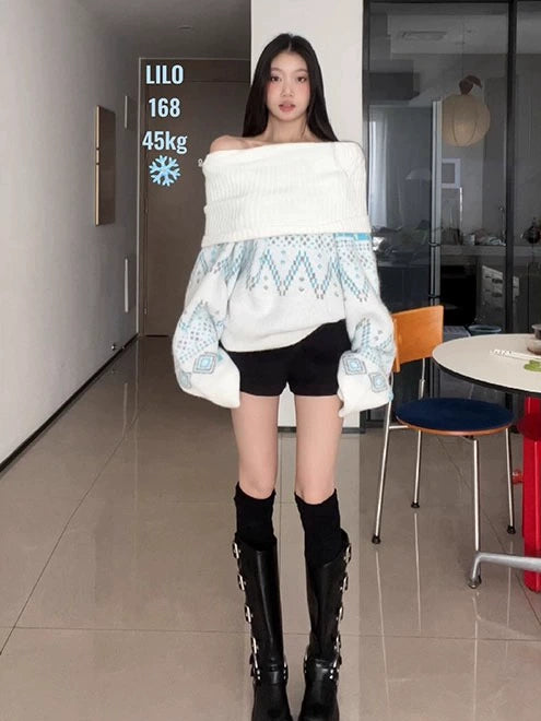 Nerina Nordic Knit Turtleneck Sweater