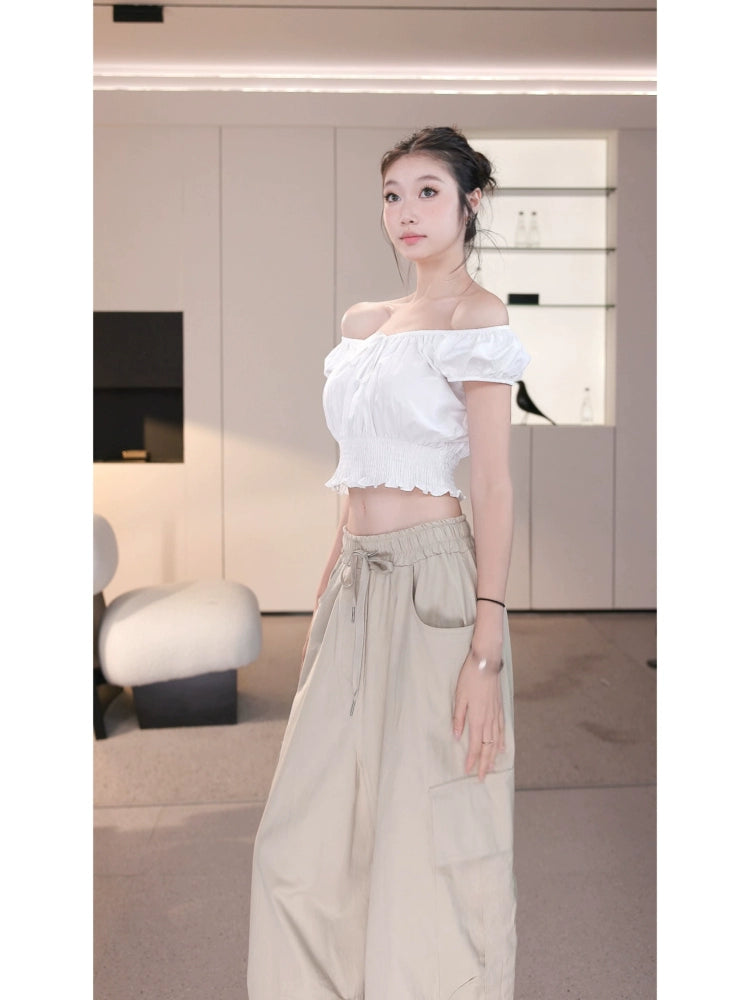 Kaia Drawstring Cargo Pants