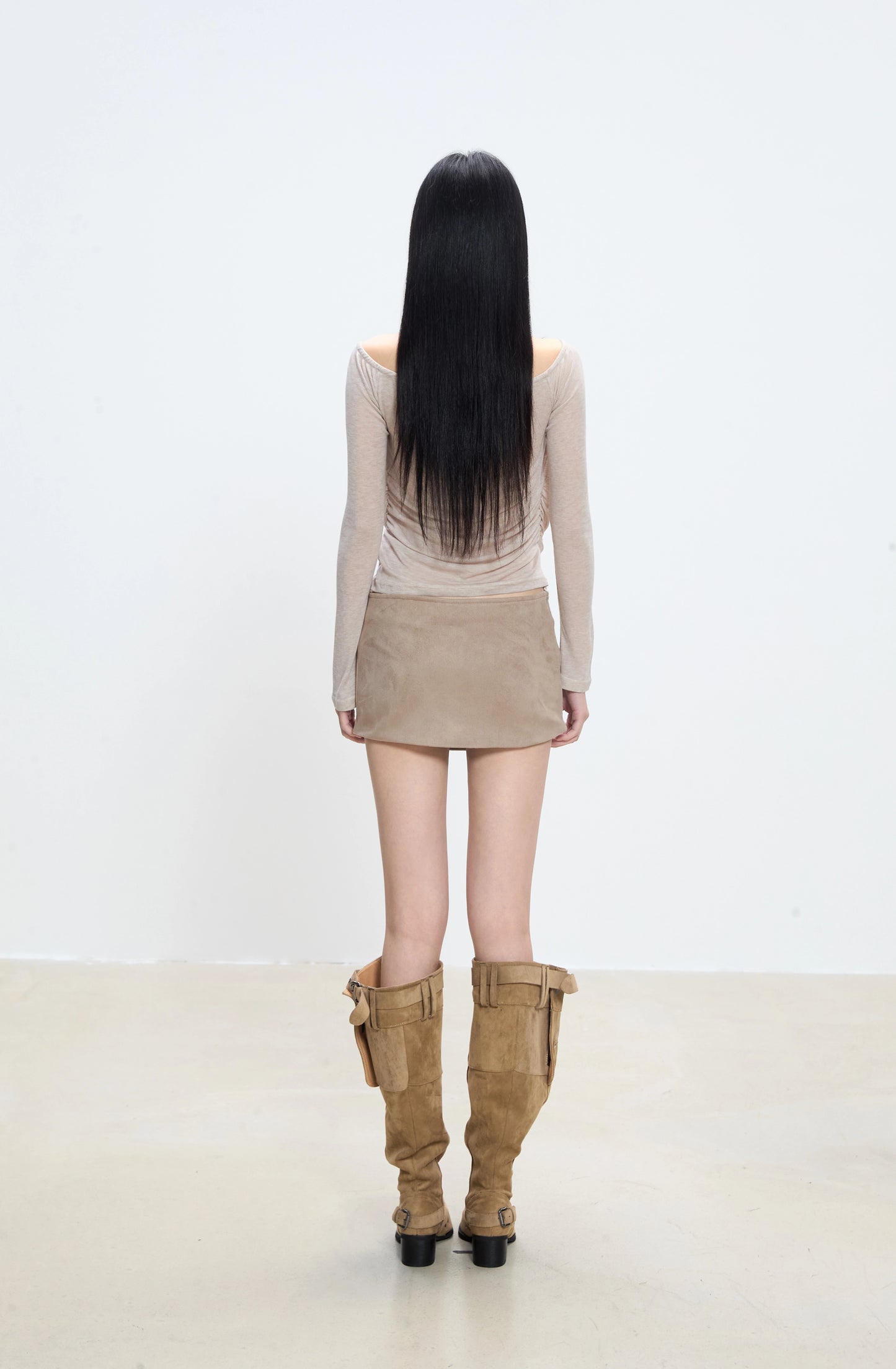 Sena Draped Gathered Top