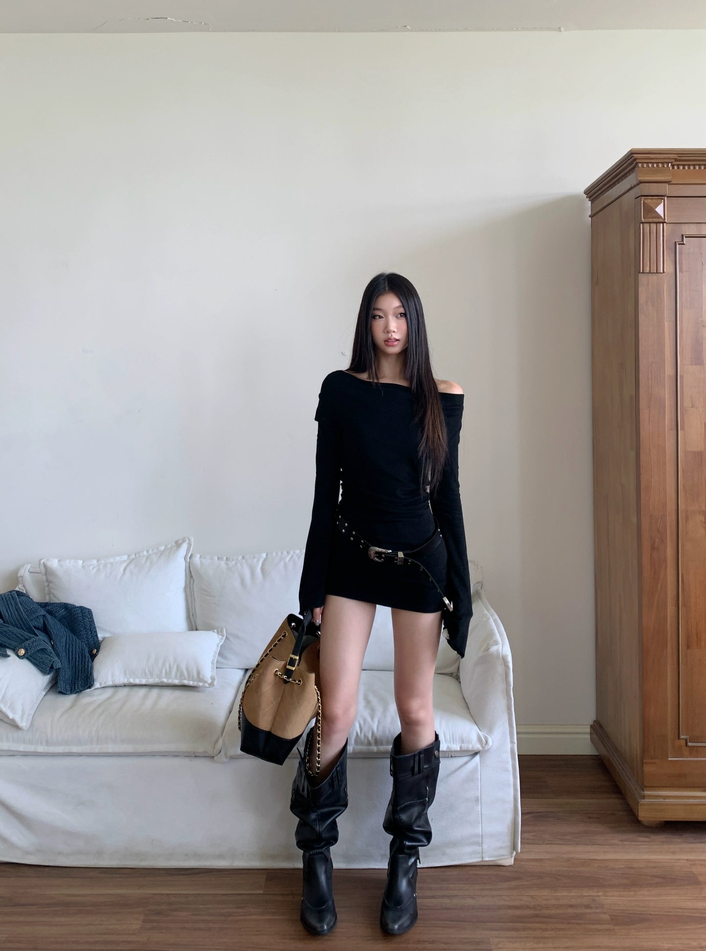 Aline Off-Shoulder Bodycon Dress