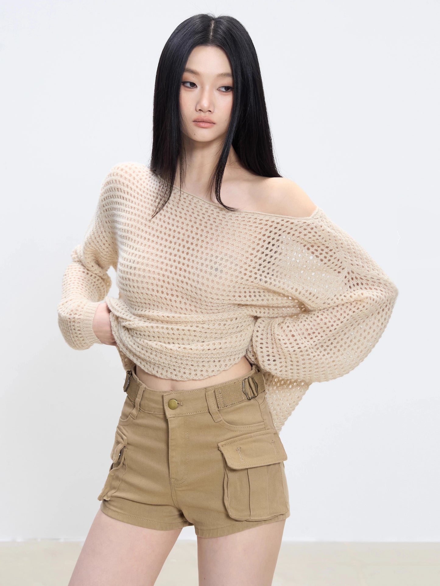 Rhea Utility Pocket Shorts