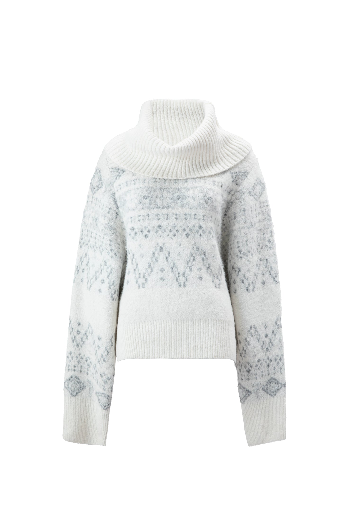 Nerina Nordic Knit Turtleneck Sweater