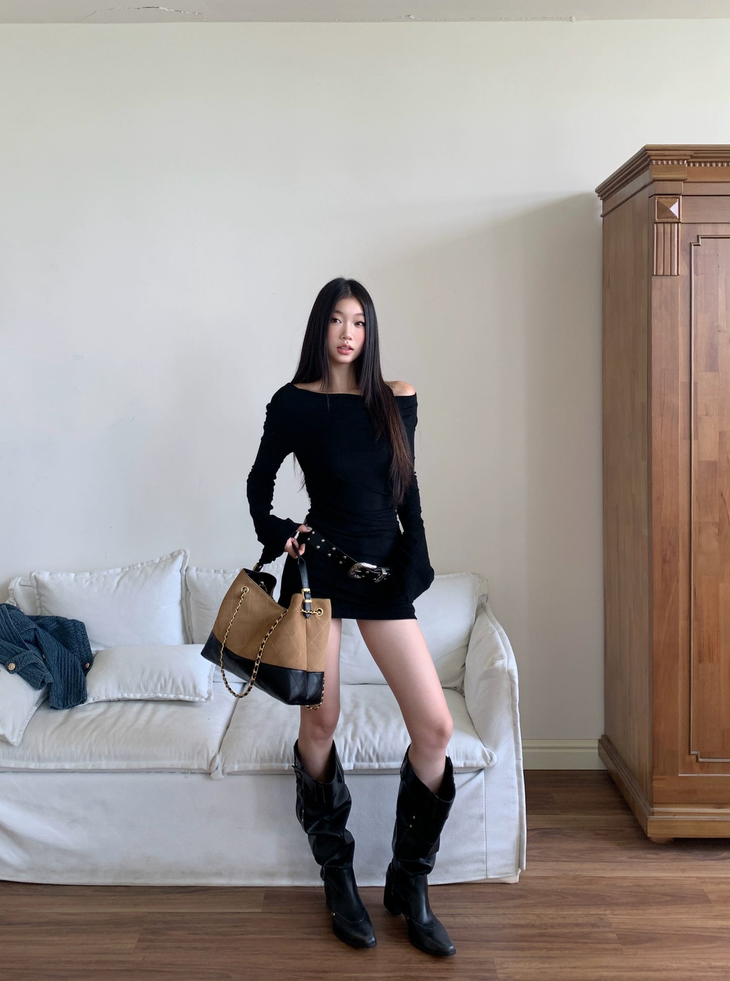 Aline Off-Shoulder Bodycon Dress