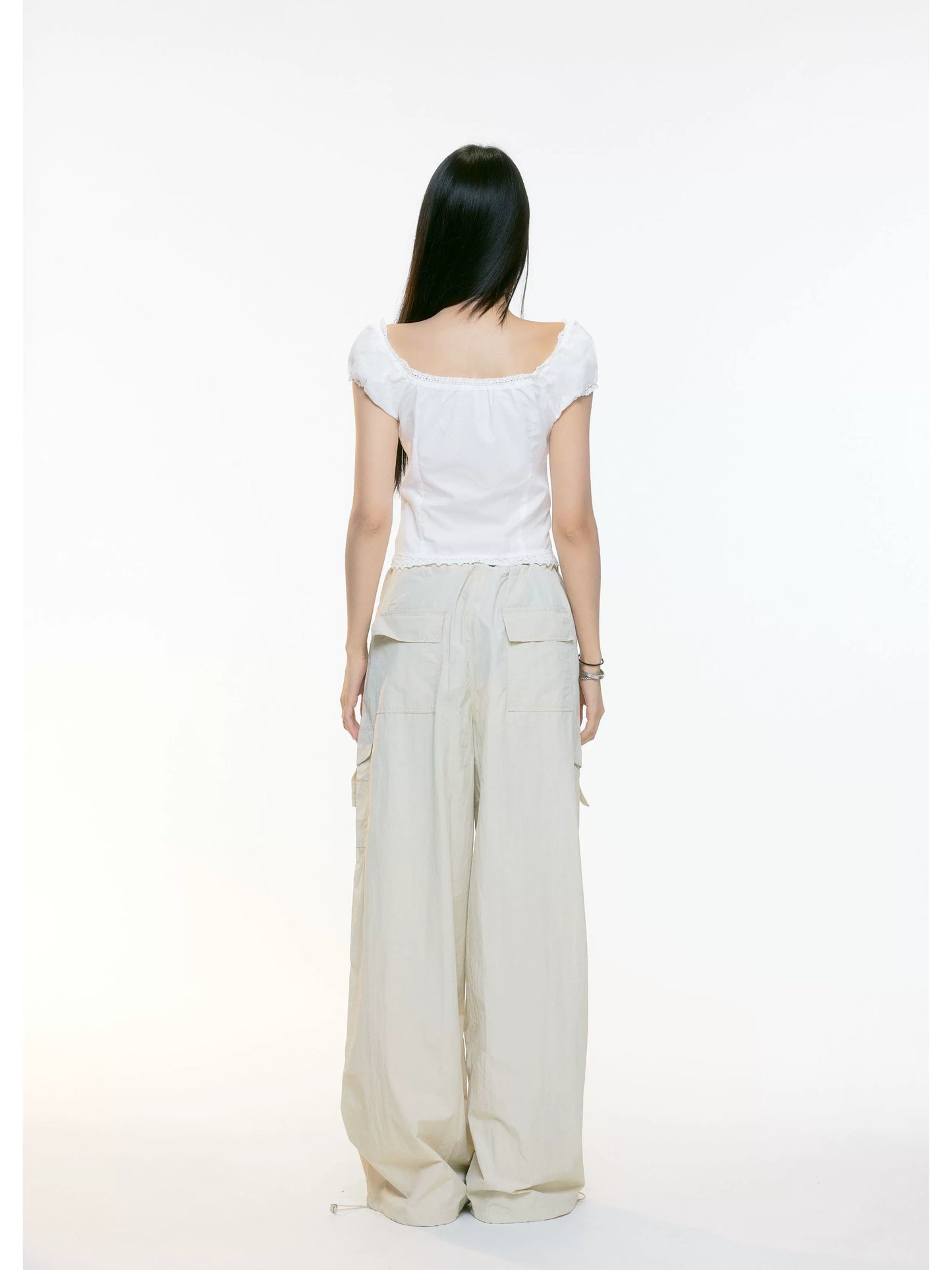 Rhea Drawstring Cargo Pants