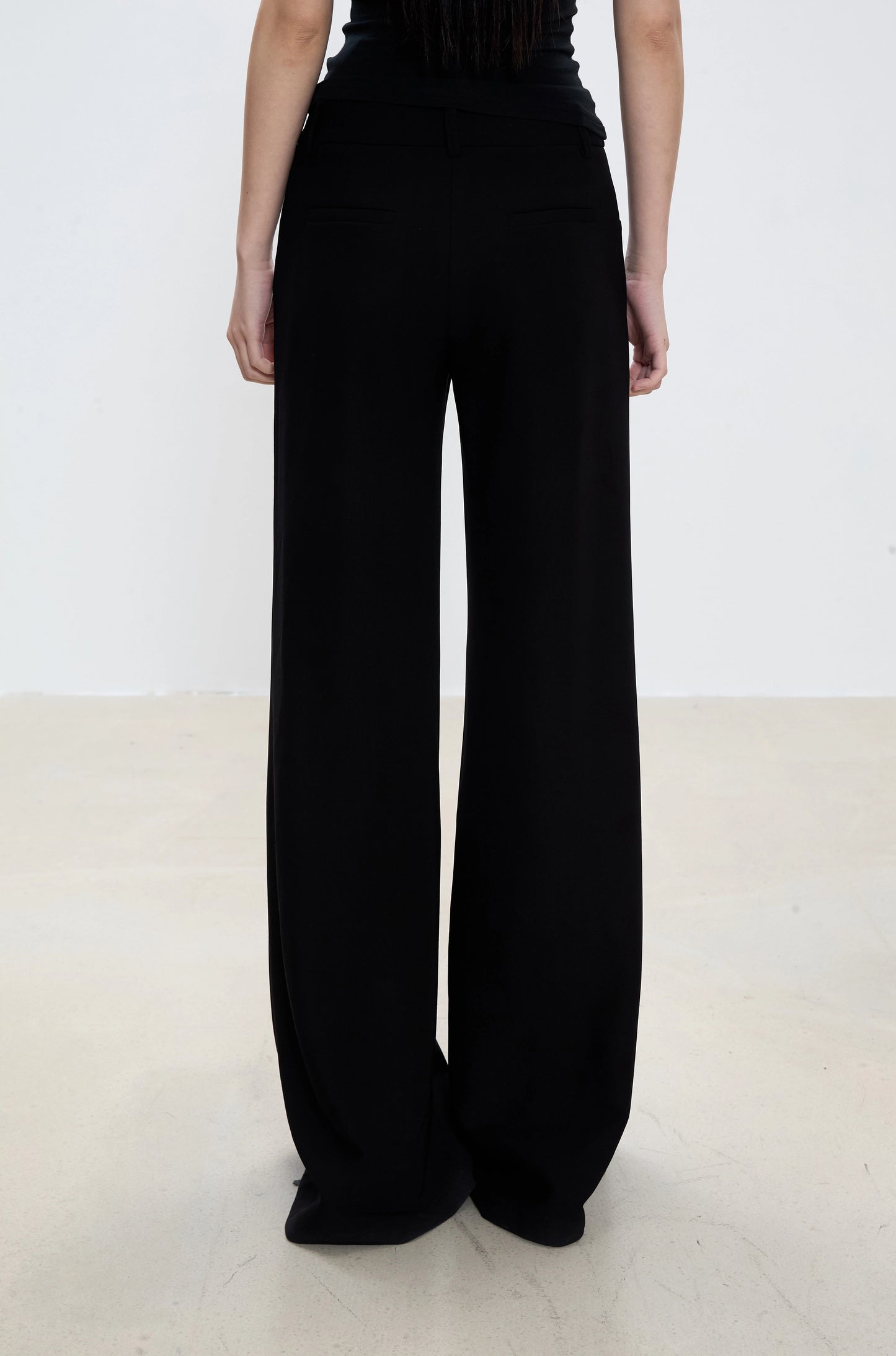 Zadie Structured Wide-Leg Pants