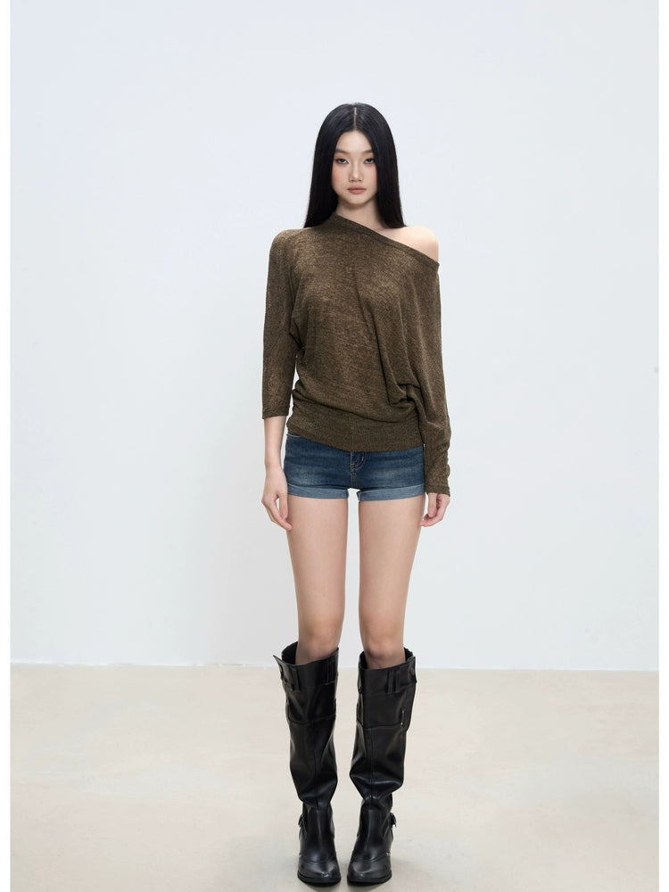 Mira Off-Shoulder Knit Top