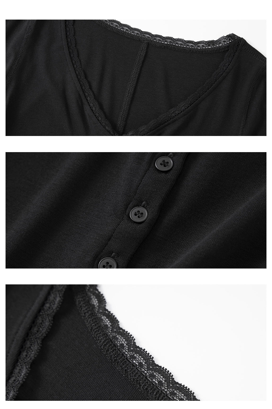 Side Puff Knitted Cardigan