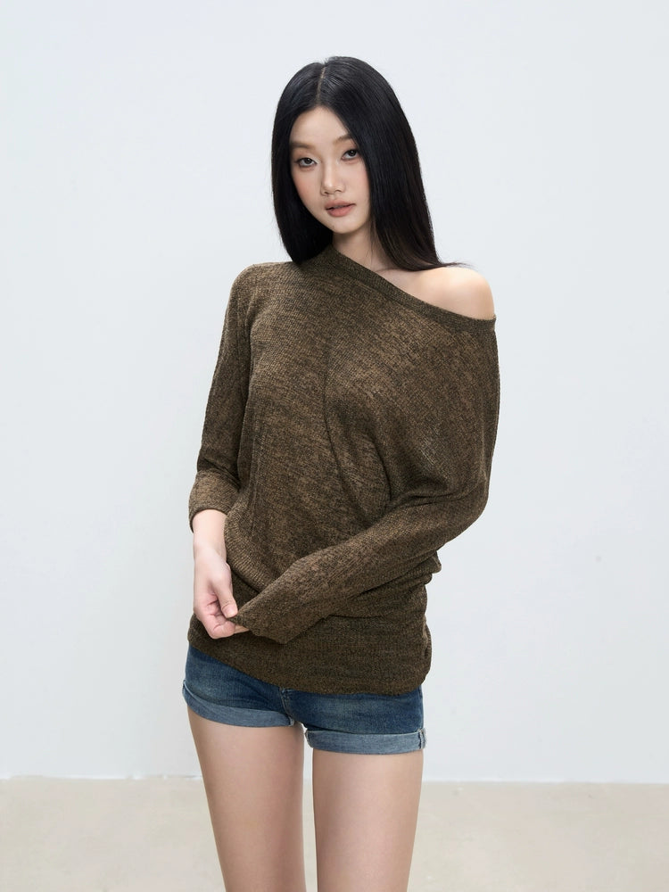 Mira Off-Shoulder Knit Top
