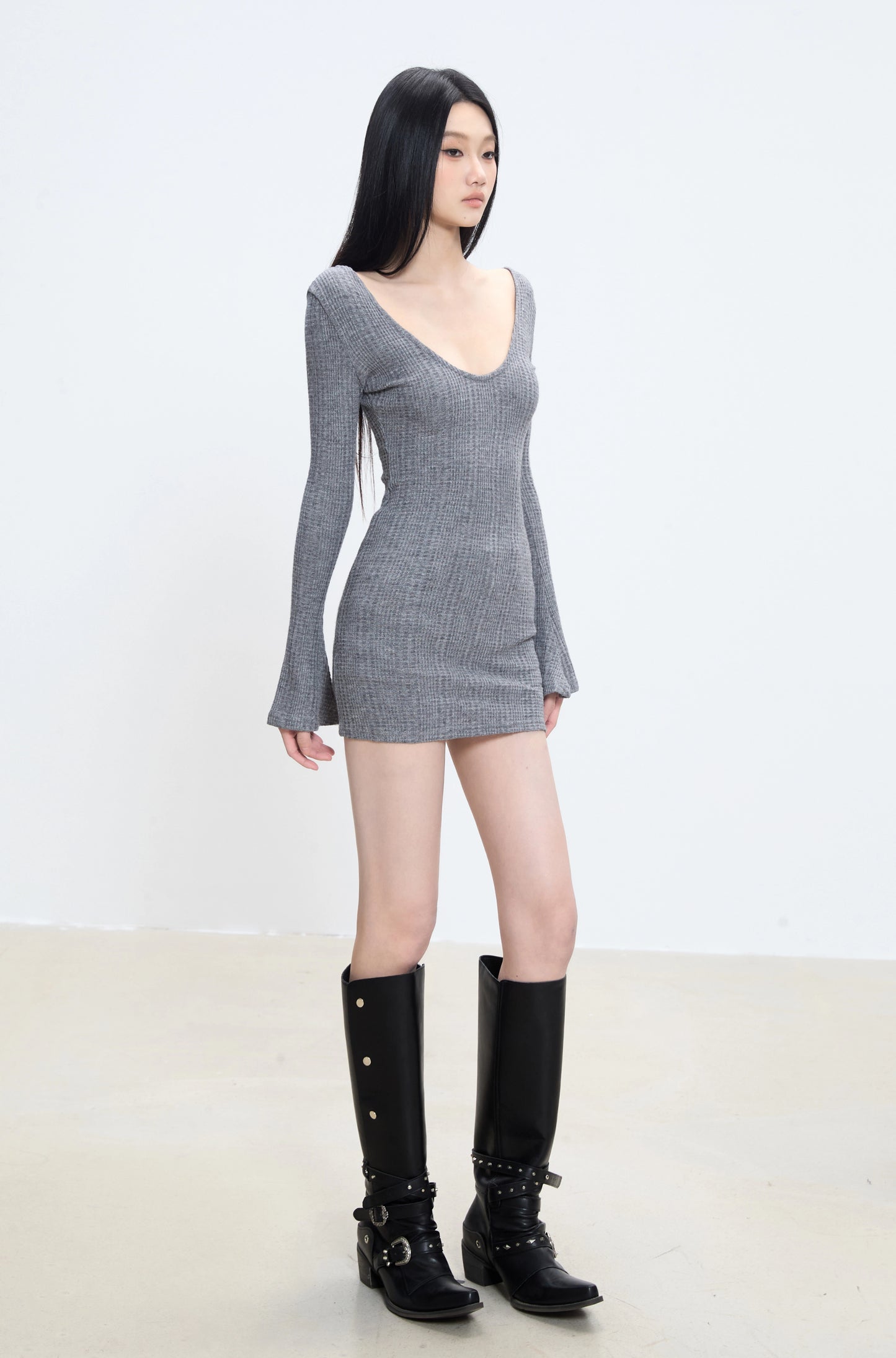 Tess Ribbed Knit Dress