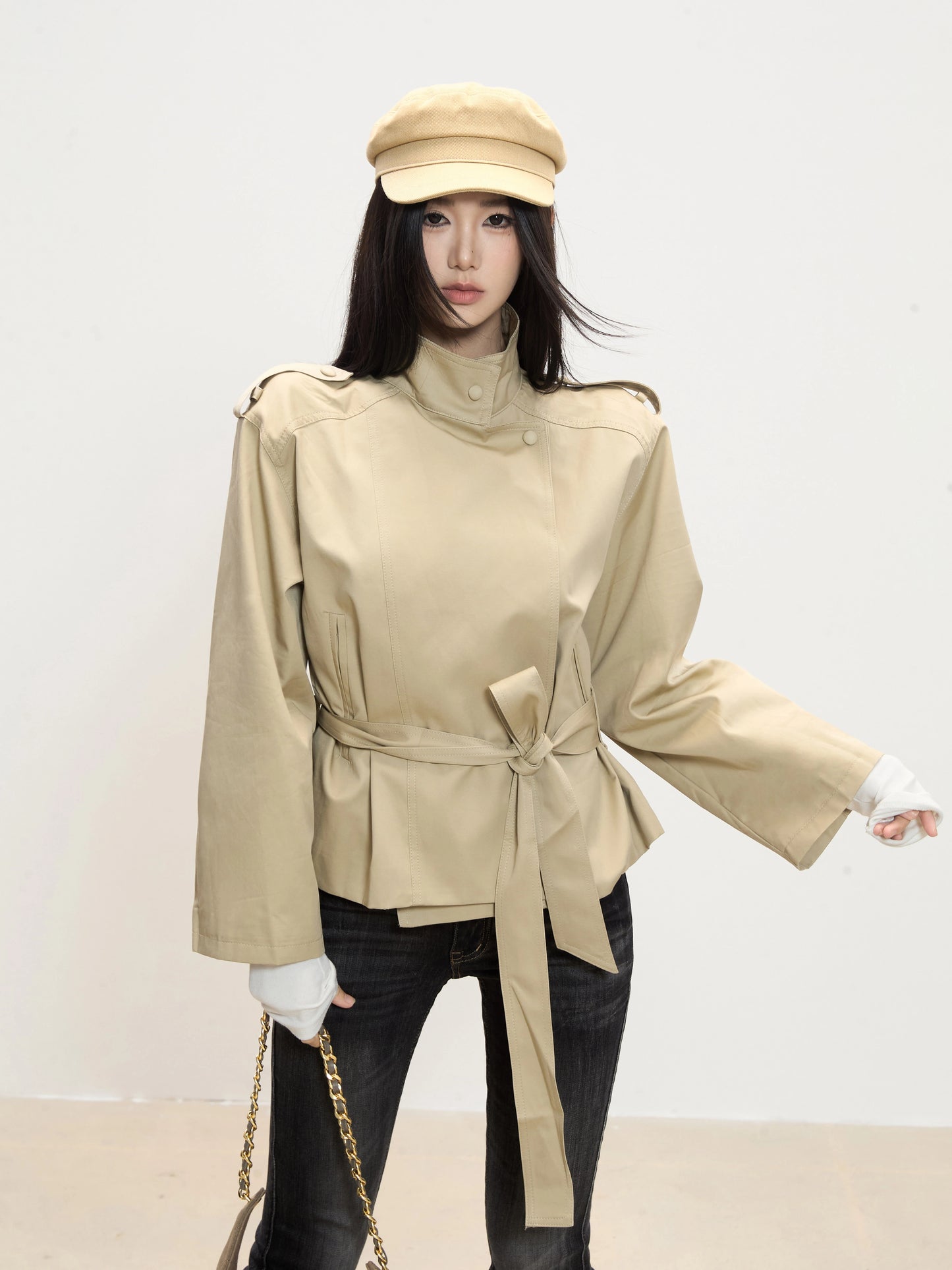 Elara Belted Jacket