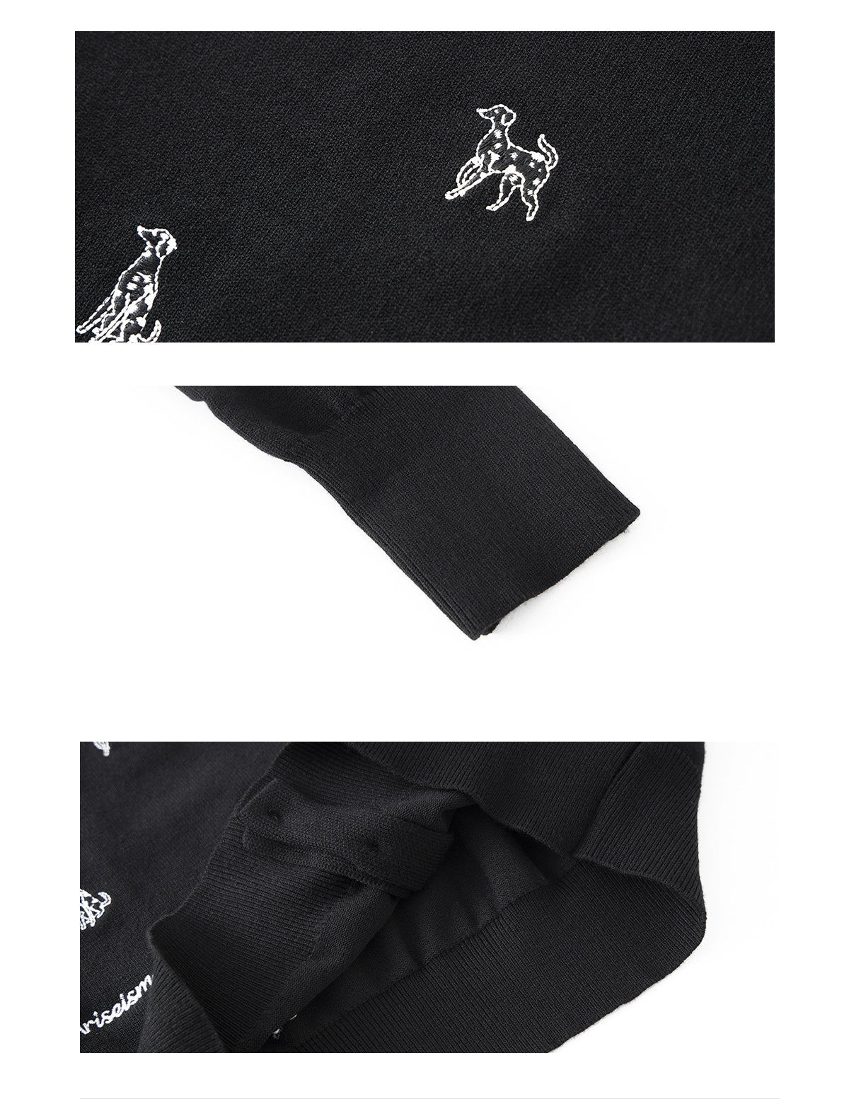 Angel Embroidered Puppy Cardigan