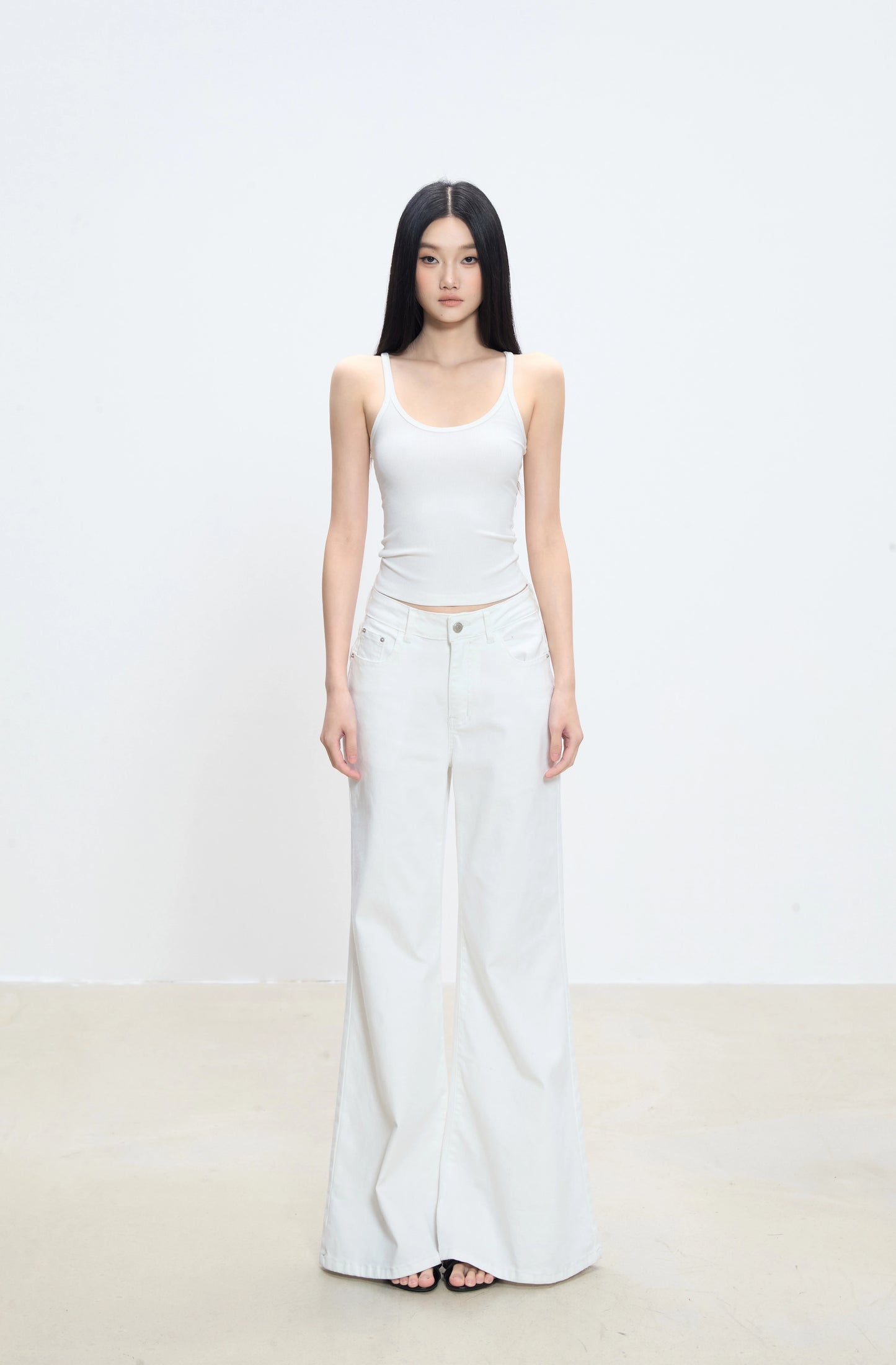Suhwa Ribbed Basic Tank Top