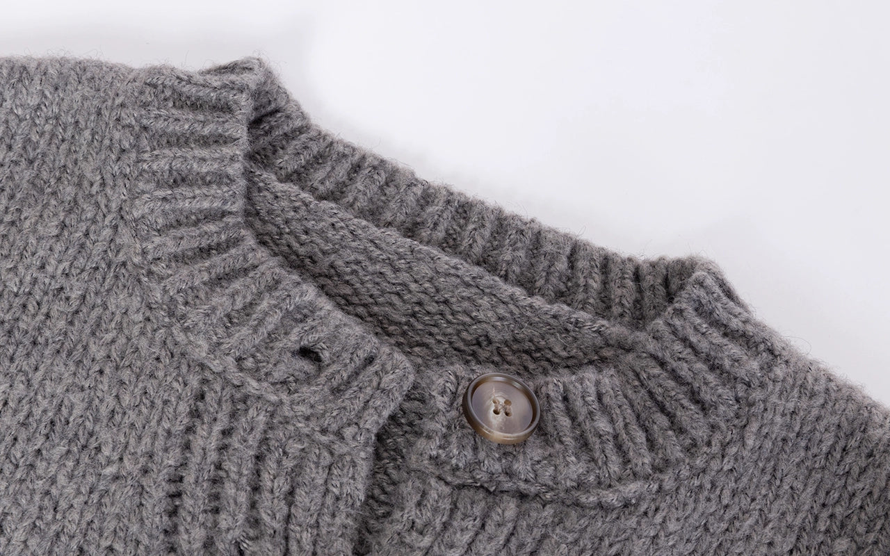 Kaela Buttoned Knit Sweater