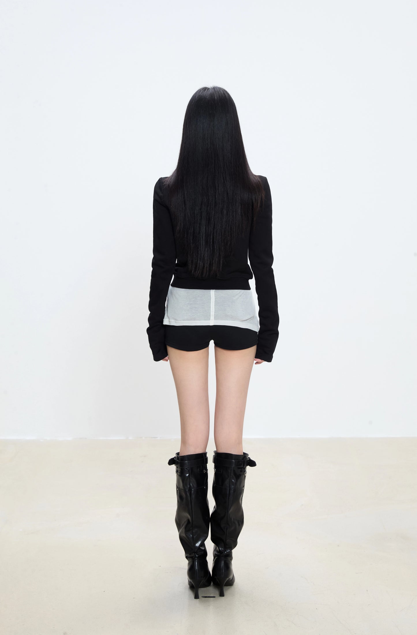 Thalia Asymmetrical Zip Top